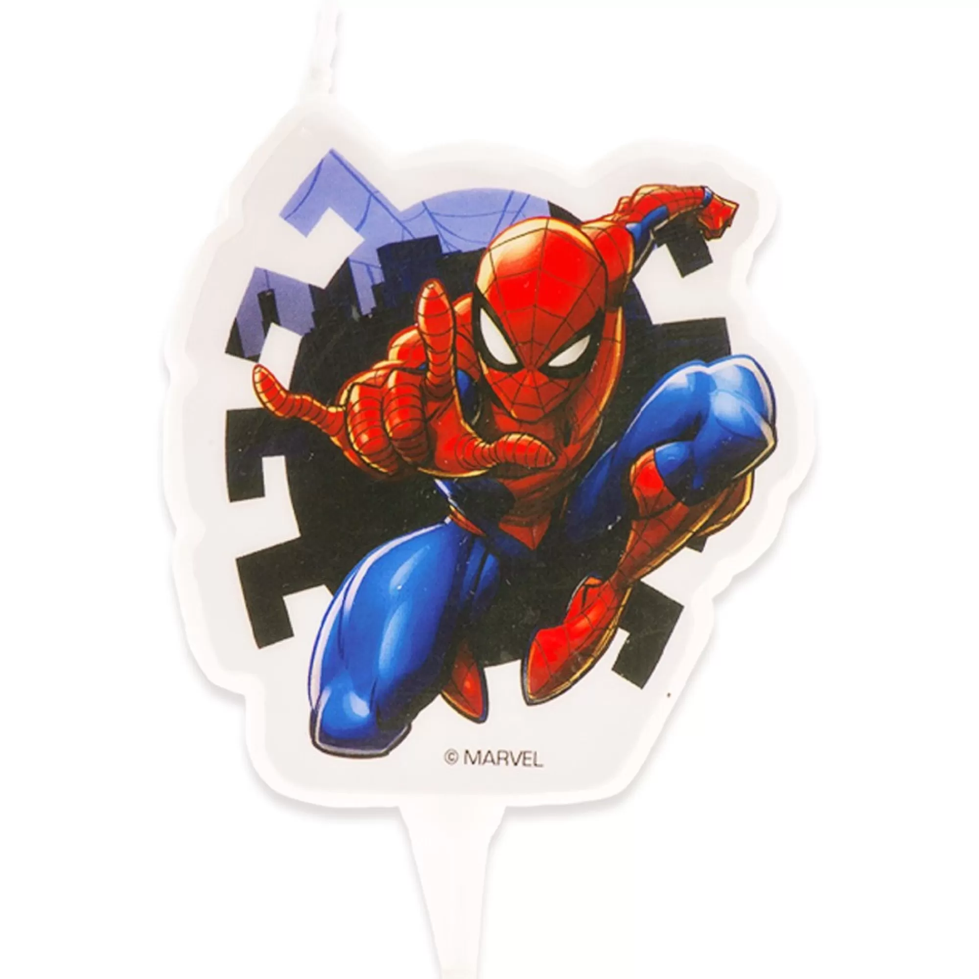 Discount Taartkaarsje Spider-Man 2D 7,5Cm Fantasiekaarsen