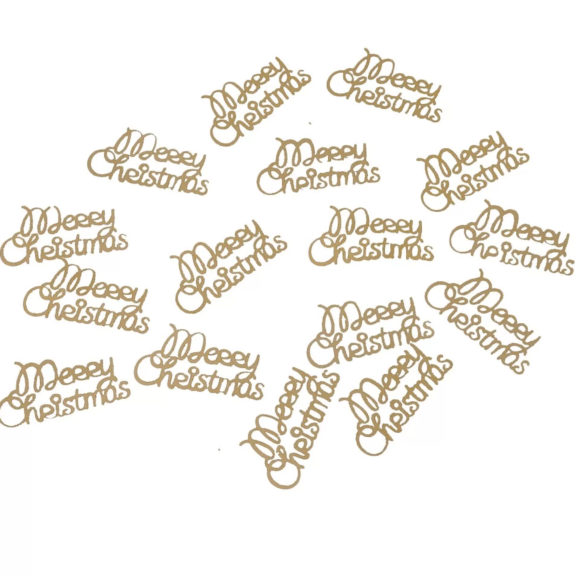 Best Sale Tafelconfetti 'Merry Christmas' Goud 15G Tafeldecoratie