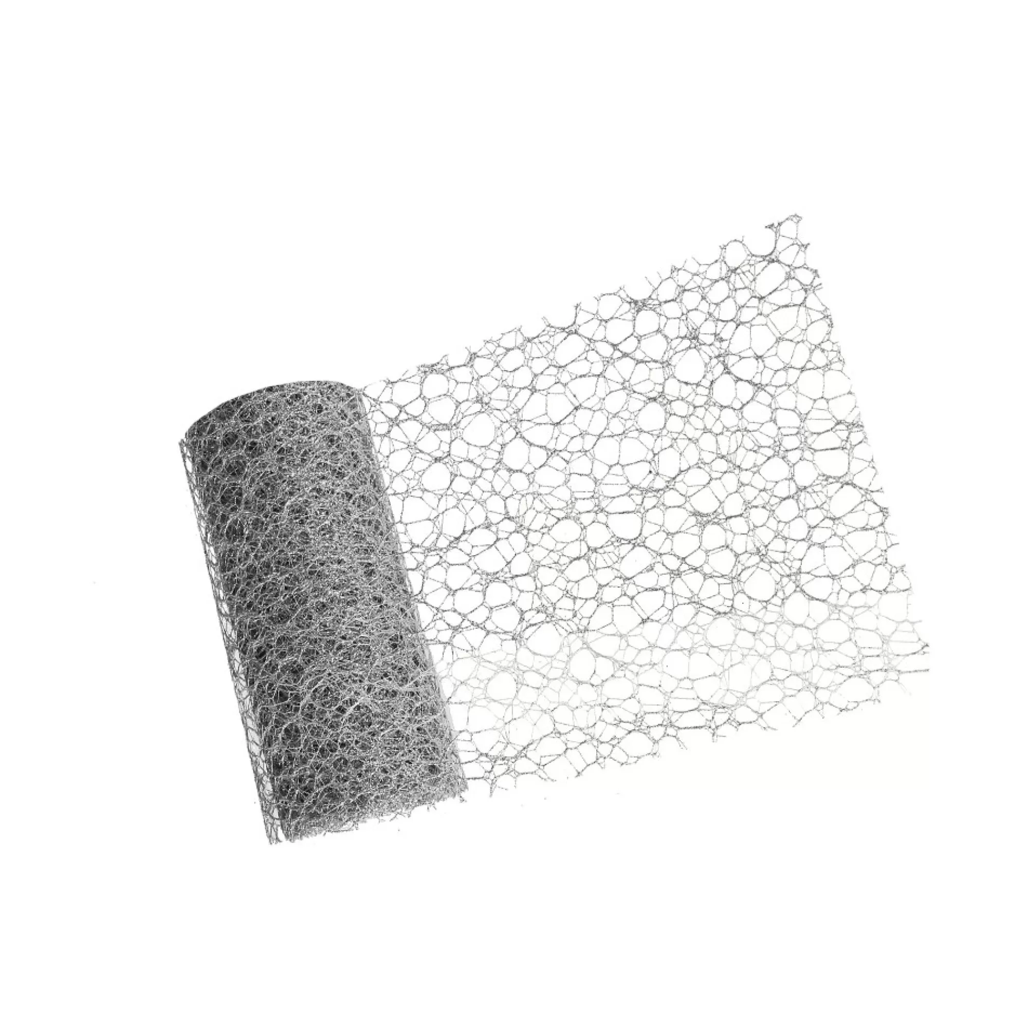 New Tafelloper Zilver Mesh 14Cm X 5M Tafellopers