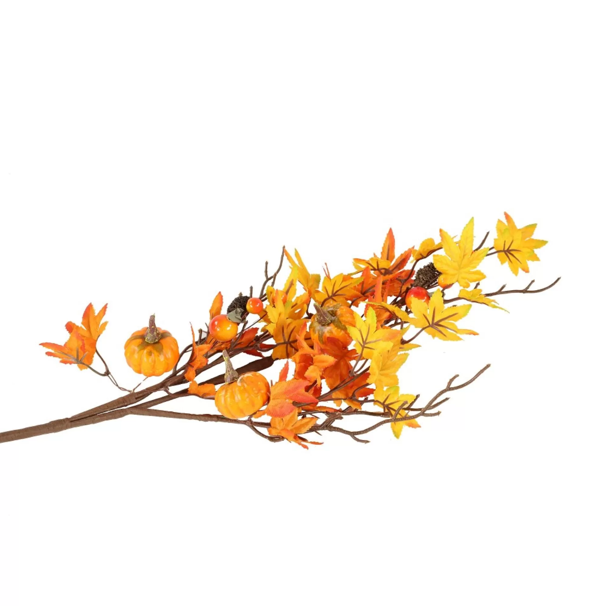 Outlet Tak Met Herfstbladeren, Bessen En Pompoen 65Cm Tafeldecoratie