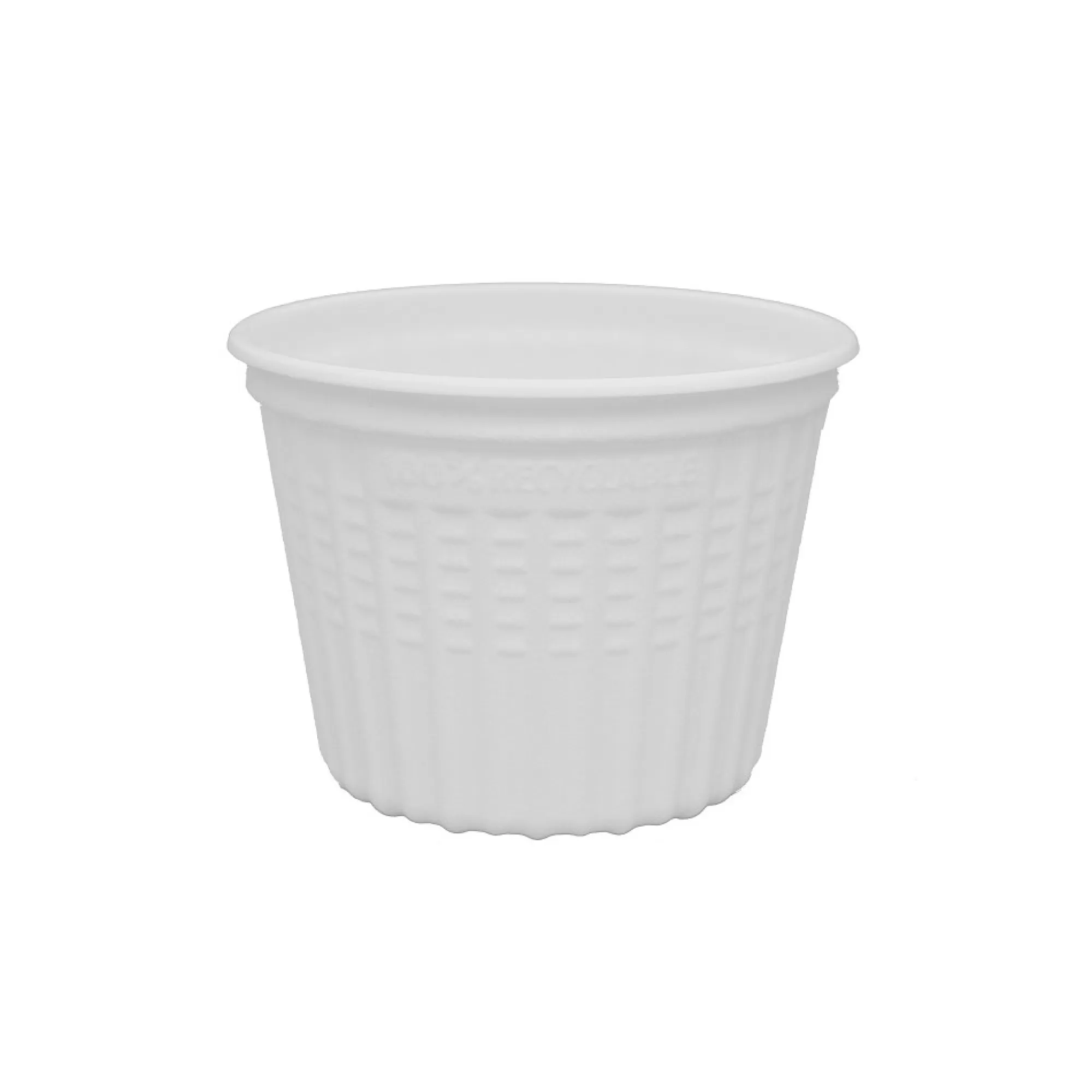 Best Sale Take Away Pot 500Ml H 8,5Cm 11,5Cm Wit Xpp 25 Stuks Bewaardozen