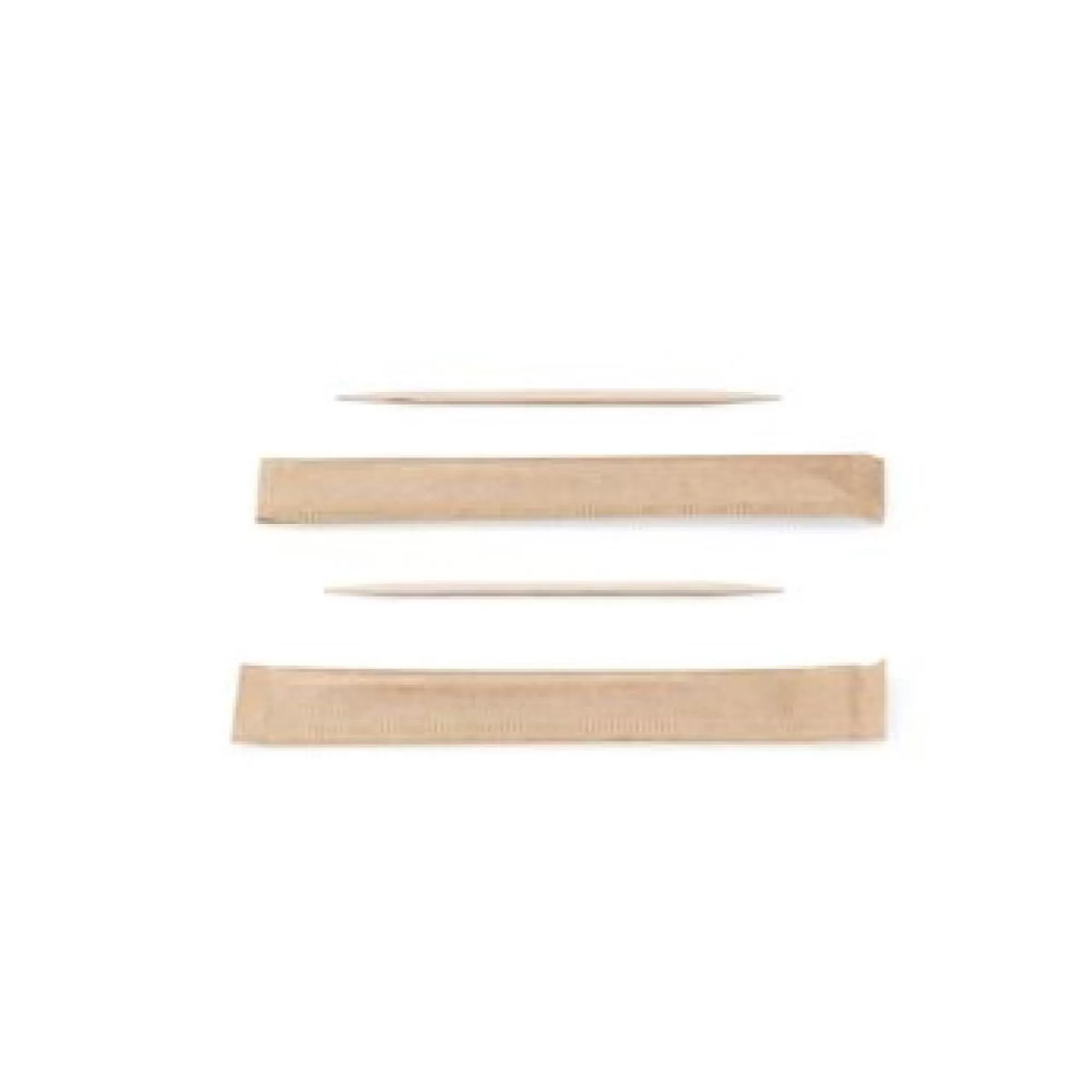 Sale Tandenstoker Hout 2 Punten 6,5Cm Individueel Verpakt 1000 Stuks Aperitief