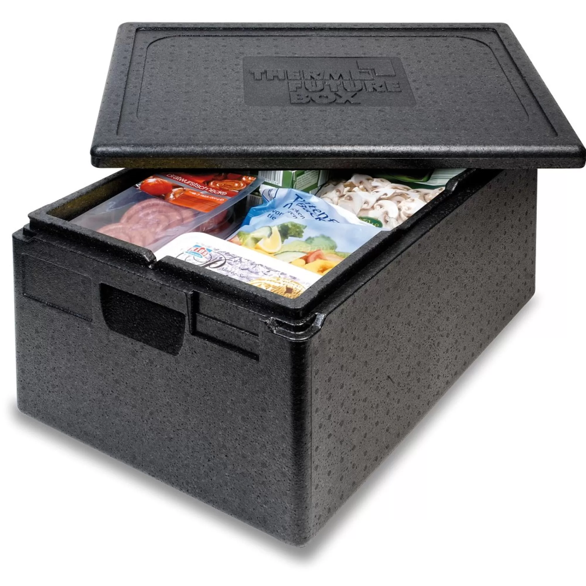 Fashion Thermo Future Box Epp Gn1/1 53,8X33,7X25,7Cm (Binnenafmetingen) Zwart Take-Away