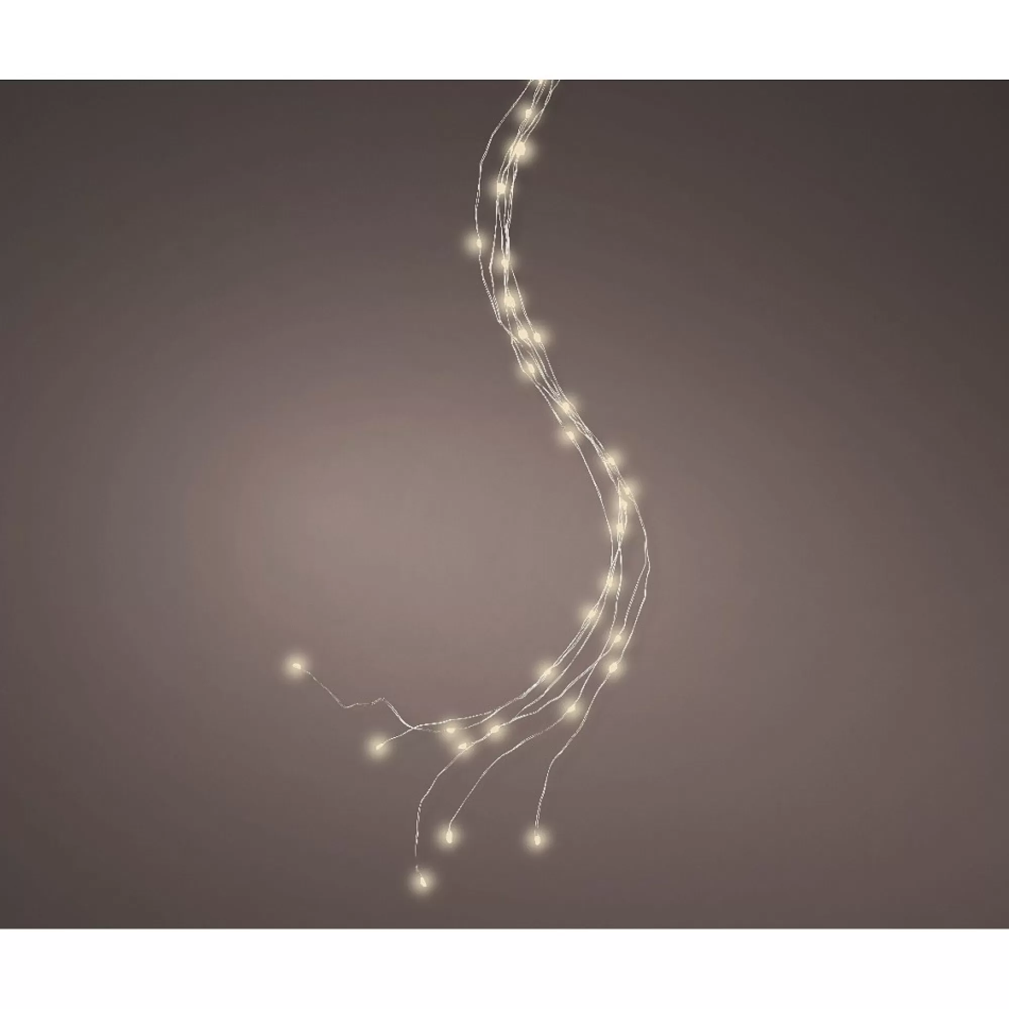 Flash Sale Verlichting Warm Wit Bunch 48 Leds 73Cm 2Xaa-Batterij Niet Inbegrepen Warm Witte Kerstverlichting