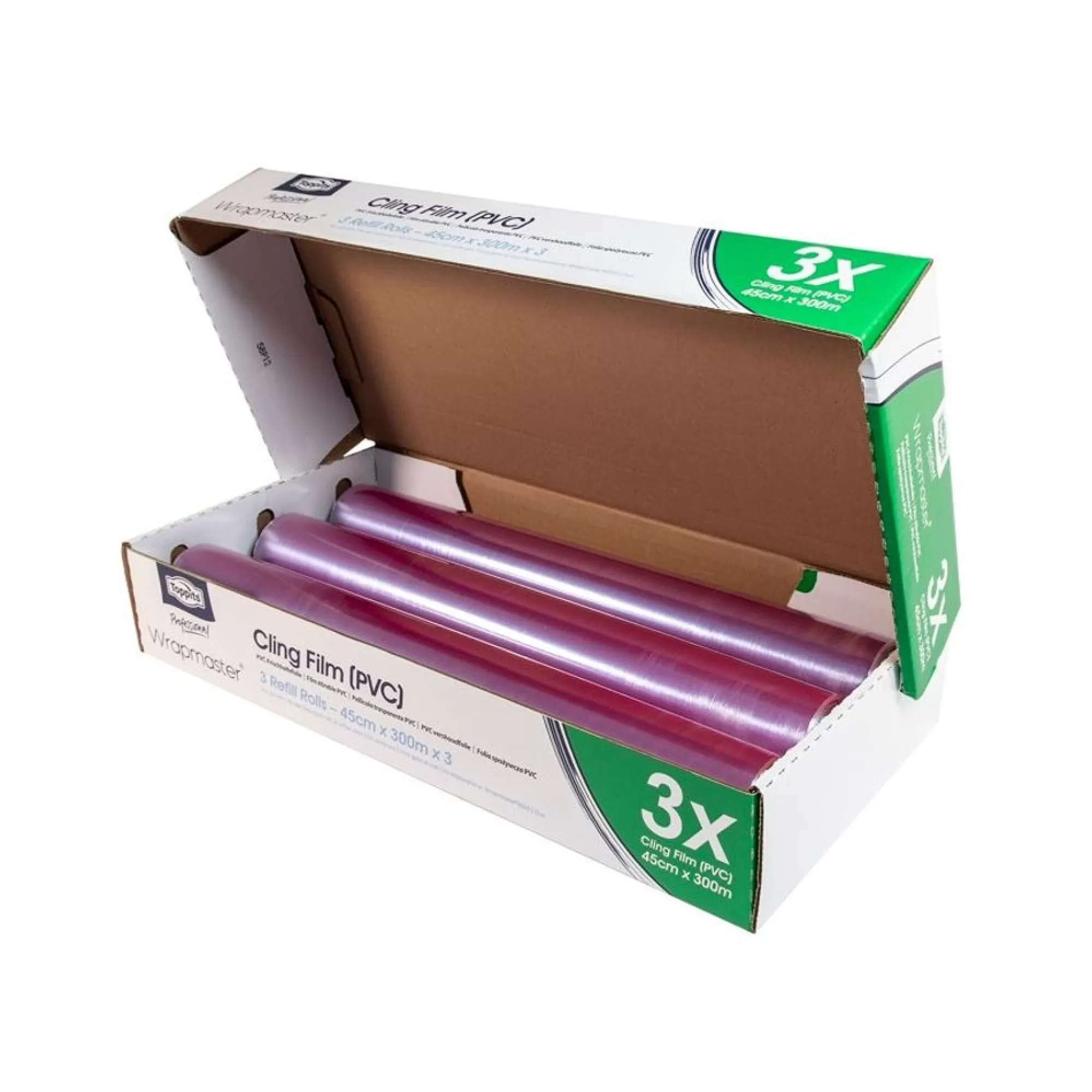 Shop Wrapmaster Professional Refill Film Pvc 300M X 45Cm 7 3 Stuks Bewaarpapier